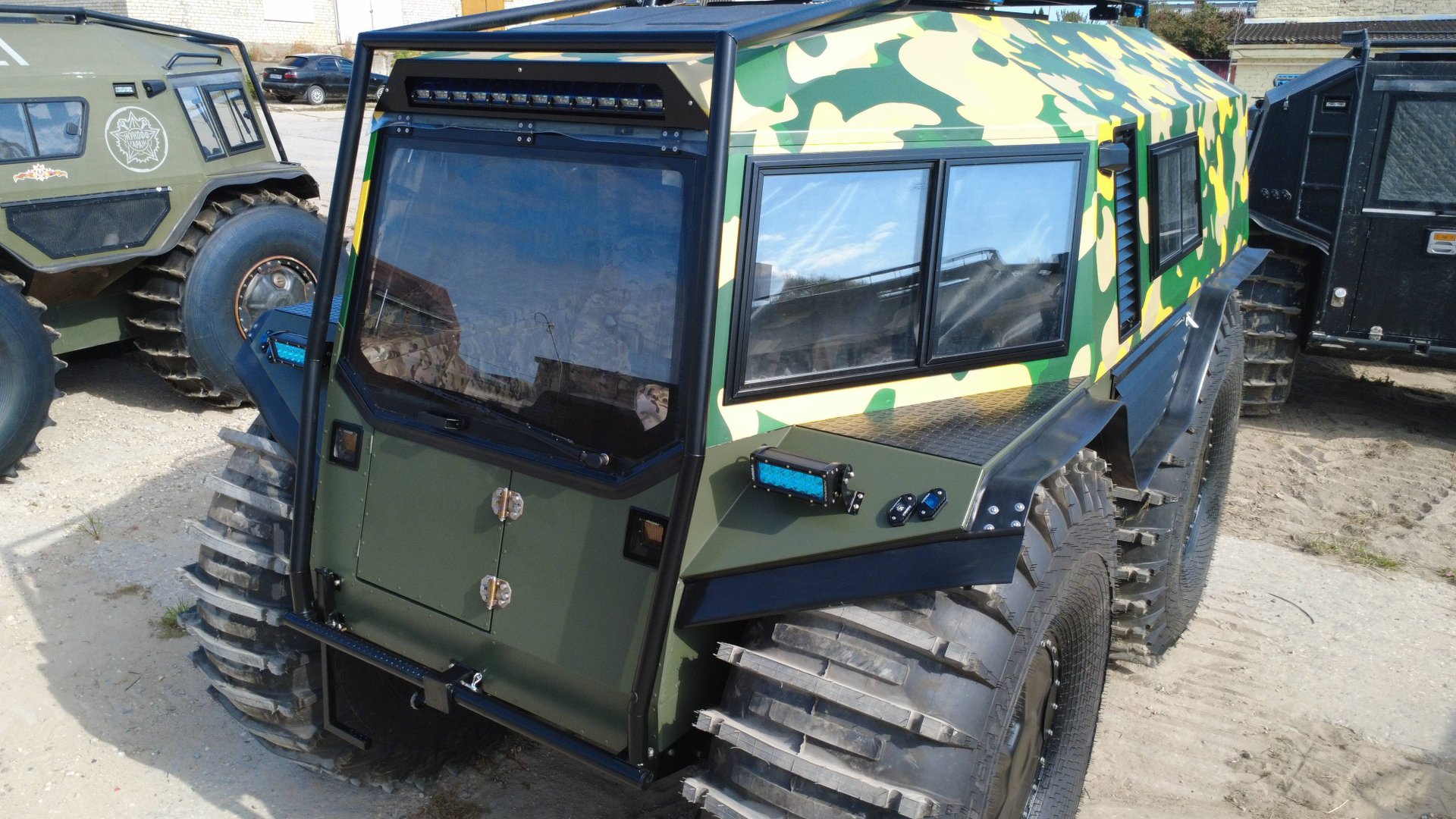 Дизельный болотоход "БРО" смотреть онлайн