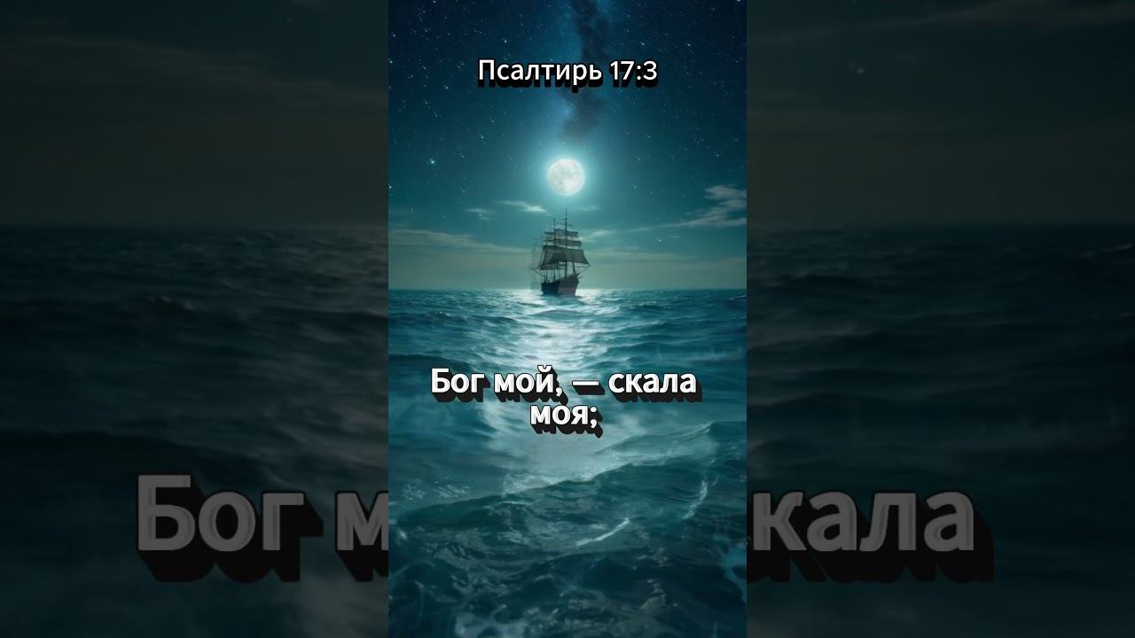 Моя крепость — живой Бог | Псалтирь 17:3 | Цитаты из Библии смотреть онлайн