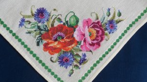 Вышивка крестом - "ЦВЕТЫ, ЦВЕТЫ..."🌸🏵️🌺