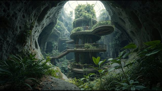 Reality Anomaly Moon 🌠 2-Hour Surreal Ambience ｜ Impossible Geometry ｜ Multi-State Architecture