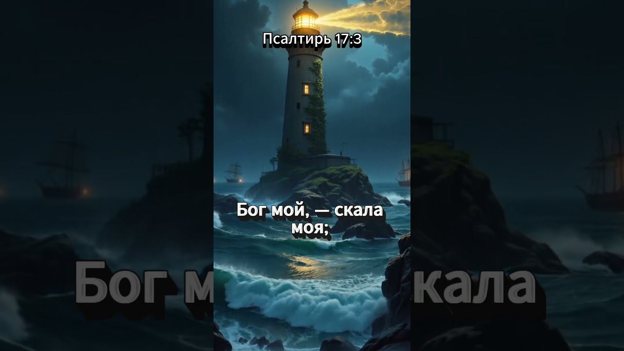 Мой Бог — моя скала | Псалтирь 17:3 | Цитаты из Библии смотреть онлайн