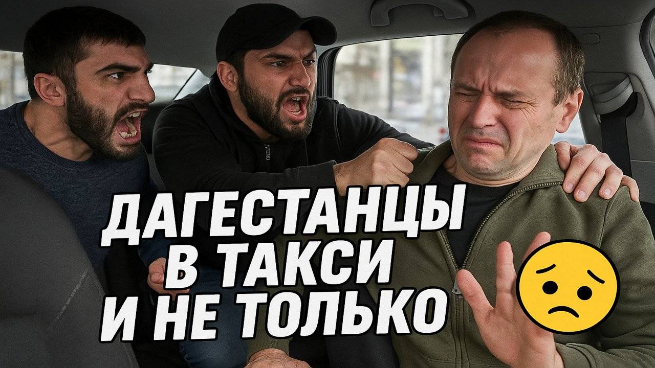 Дагестанцы в Такси и не только! Кидалы, Хамство и разборки! Эти Люди позорят свой Народ :( смотреть онлайн