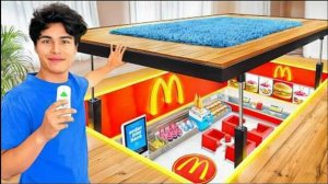 Я построил СЕКРЕТНЫЙ Макдональдс у себя в комнате!