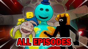 Доуи и Доугмен против Дверей! DOEY THE DOUGHMAN VS DOORS! (Все эпизоды) Анимация Roblox Doors