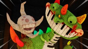 Пианозавр против Гиггла! Анимация дверей в Roblox | PIANOSAURUS VS GIGGLE! Roblox Doors Animation