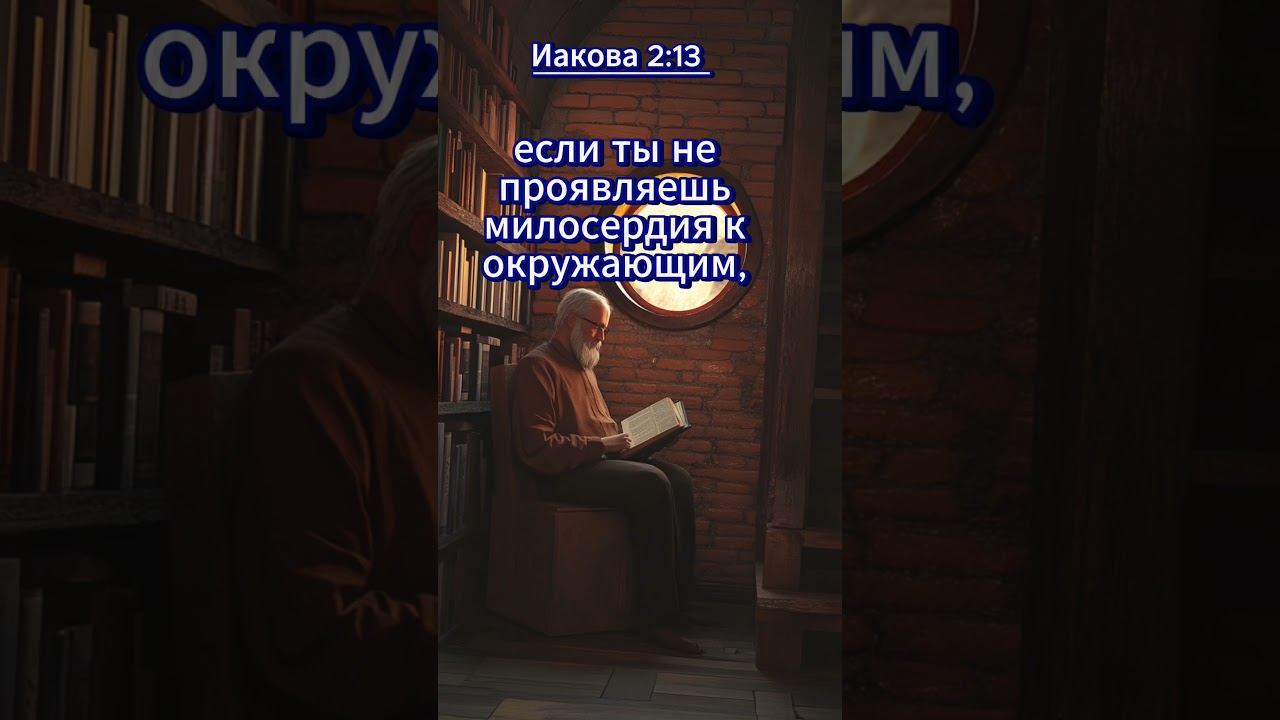 Милость превозносится над судом | Иакова 2:13 | Цитаты из Библии смотреть онлайн