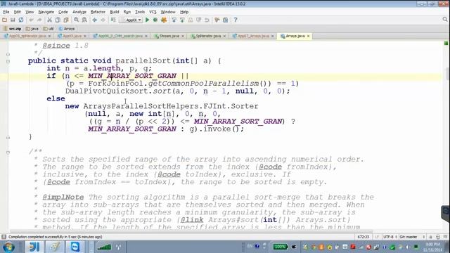 GolovachCourses_ Java Multithreading 18.11.2014 Lecture #15-2. Fork_Join. Recursion parallels. смотреть онлайн