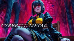 Dark Gothic Girl – Cyberpunk glitch Metal | Study & Focus Music Vol.2