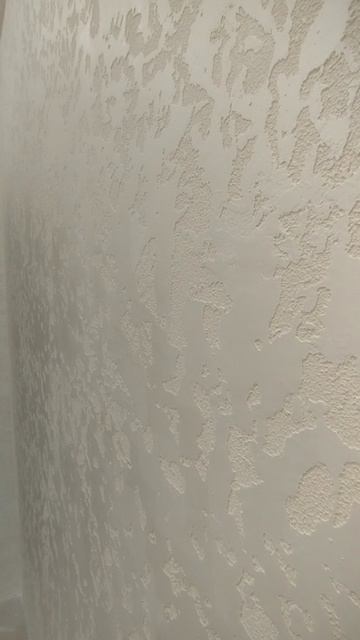 Декоративная штукатурка из шпаклёвки.