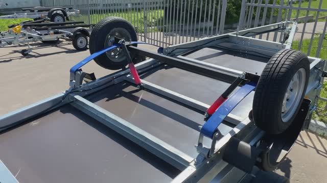 Сравнение подвески прицепов МЗСА и Трейлер смотреть онлайн