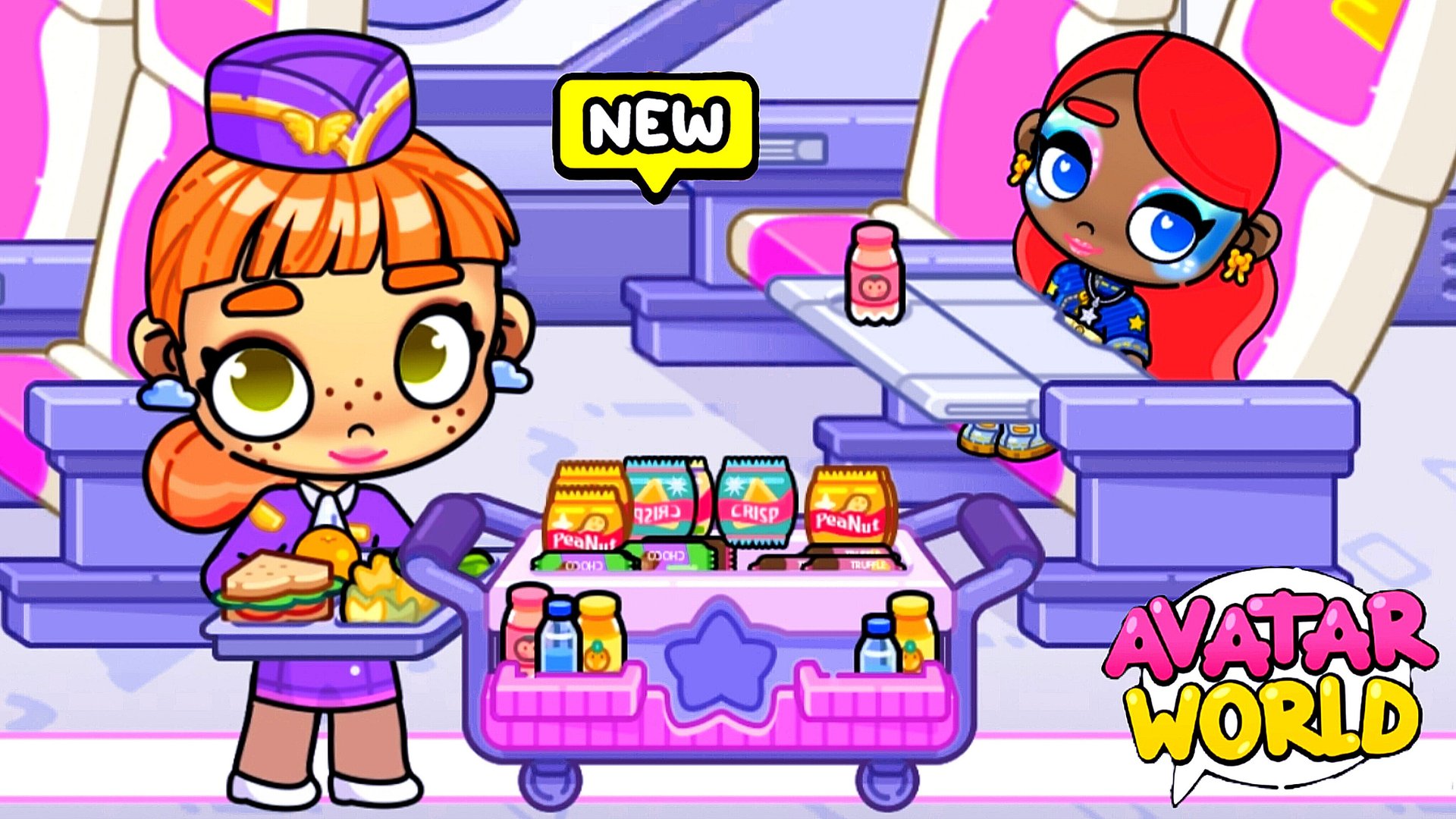 Аня УНИЧТОЖИЛА всех ЗОМБИ 🧟♀️. Аватар Ворлд. #avatarworld #аватарворлд #аня