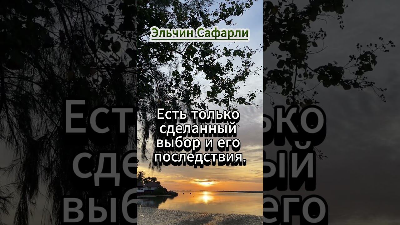 #shorts Эльчин Сафарли. Правильного выбора нет.. смотреть онлайн