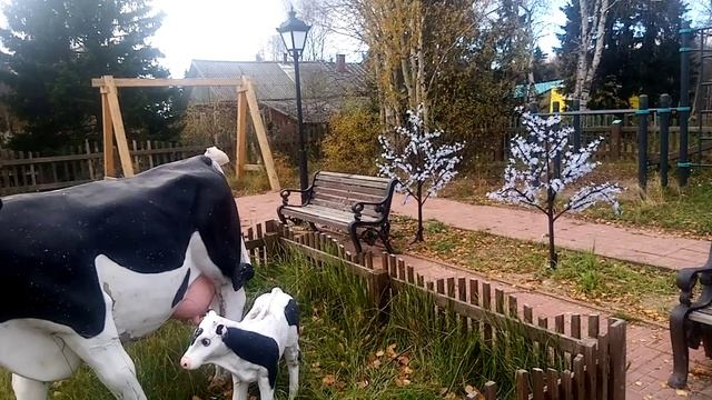 Прогулка с внучкой в парке смотреть онлайн