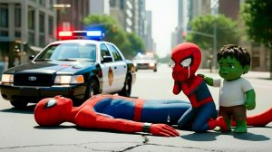 Халк и сыновья Человека-паука против Зелёного гоблина! Эпическая битва супергероев! Анимация Роблокс