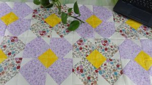 Как сшить самое простое лоскутное одеяло на свете!