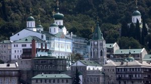 Уникальная запись. Афон. Пантелеимонов монастырь. Всенощное бдение на праздник Воздвижения Креста.