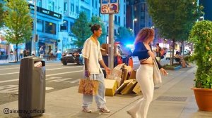 Bushman Prank_ Best Scares of Girls and Boys in Madrid