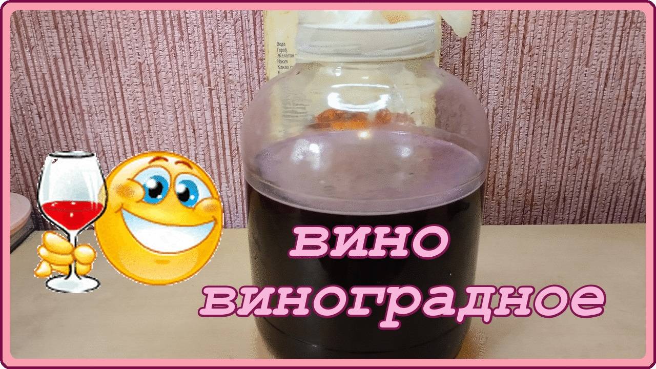 Вино из ВИНОГРАДА в домашних условиях- продолжение (ссылка на начало ниже видео)