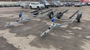 Два прицепа МЗСА для лодки 5м - МЗСА 81771G.011 и МЗСА 81771Е.101 - В чем разница?