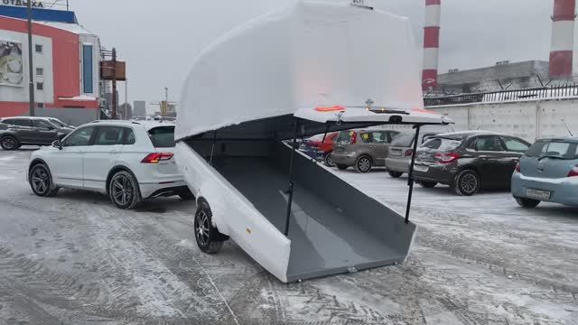 Прицеп для снегохода. Сталкер Туринг Макс II смотреть онлайн