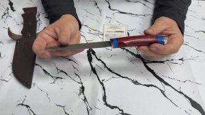 Нож Тигр из алмазной стали ХВ5