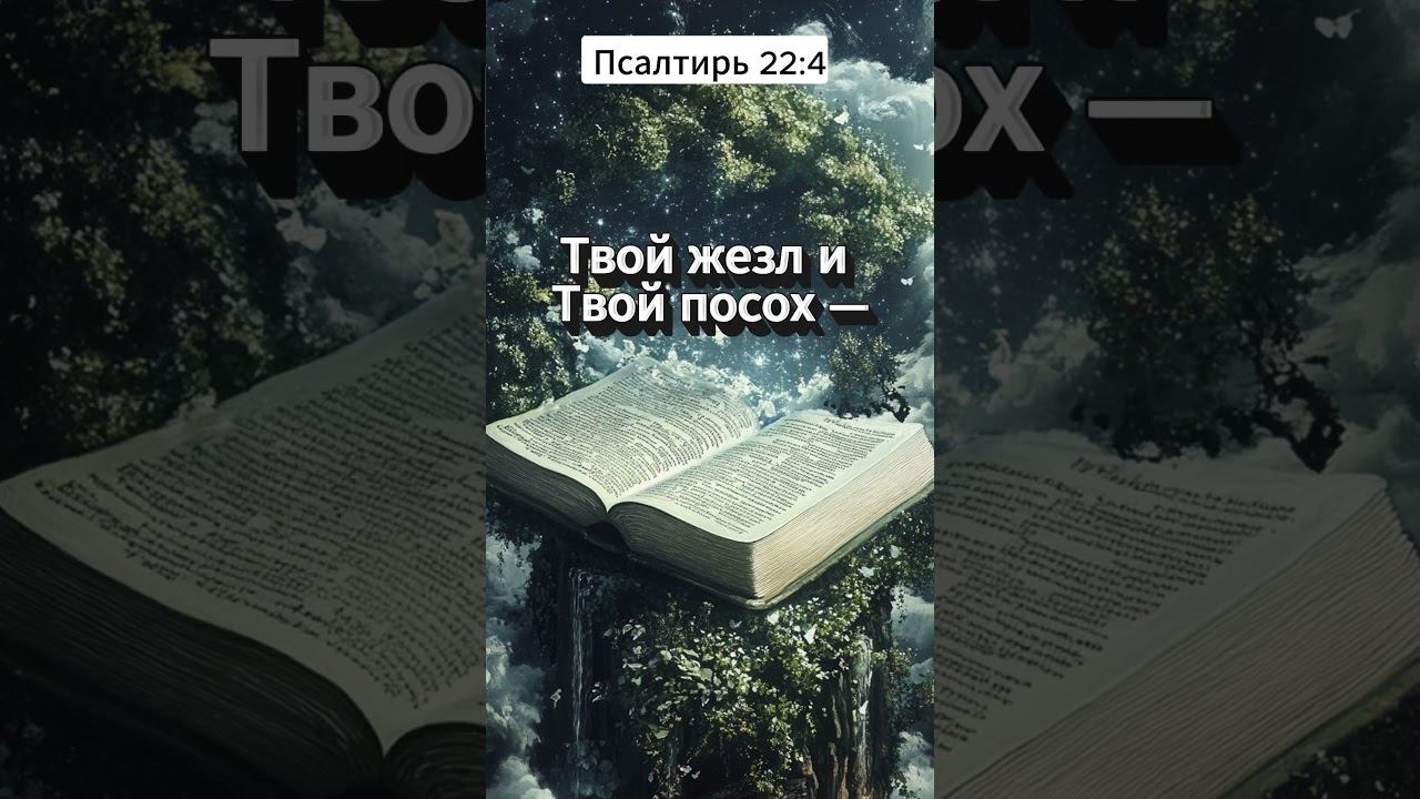 Тьма не страшна, когда рядом Бог | Псалтирь 22:4 | Цитаты из Библии смотреть онлайн