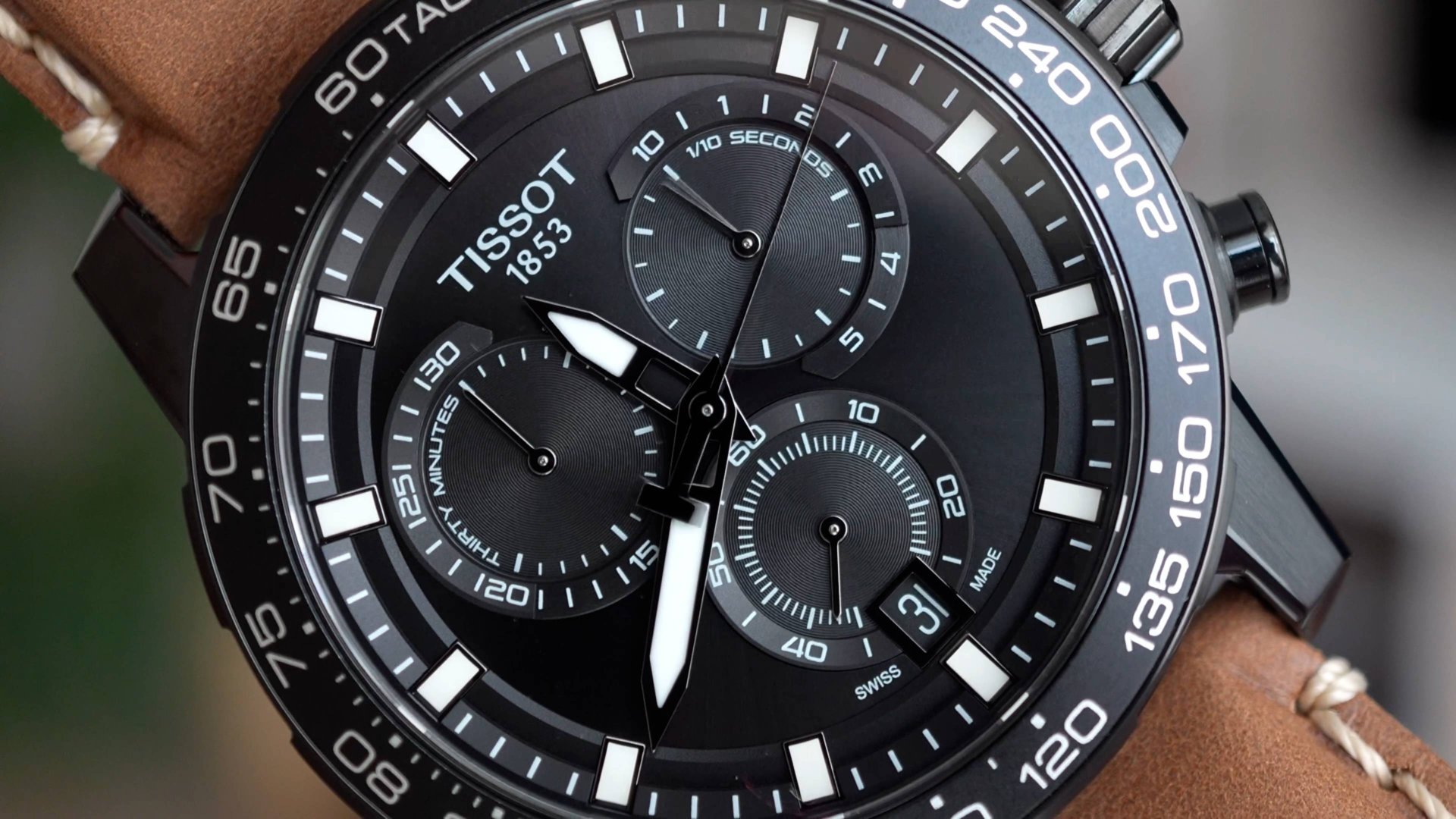TISSOT Supersport Chrono - 50 оттенков серого смотреть онлайн