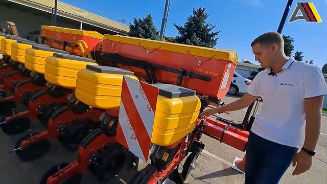 🌱Сеялка точного высева MS 8100 8х70 с внесением удобрений. смотреть онлайн