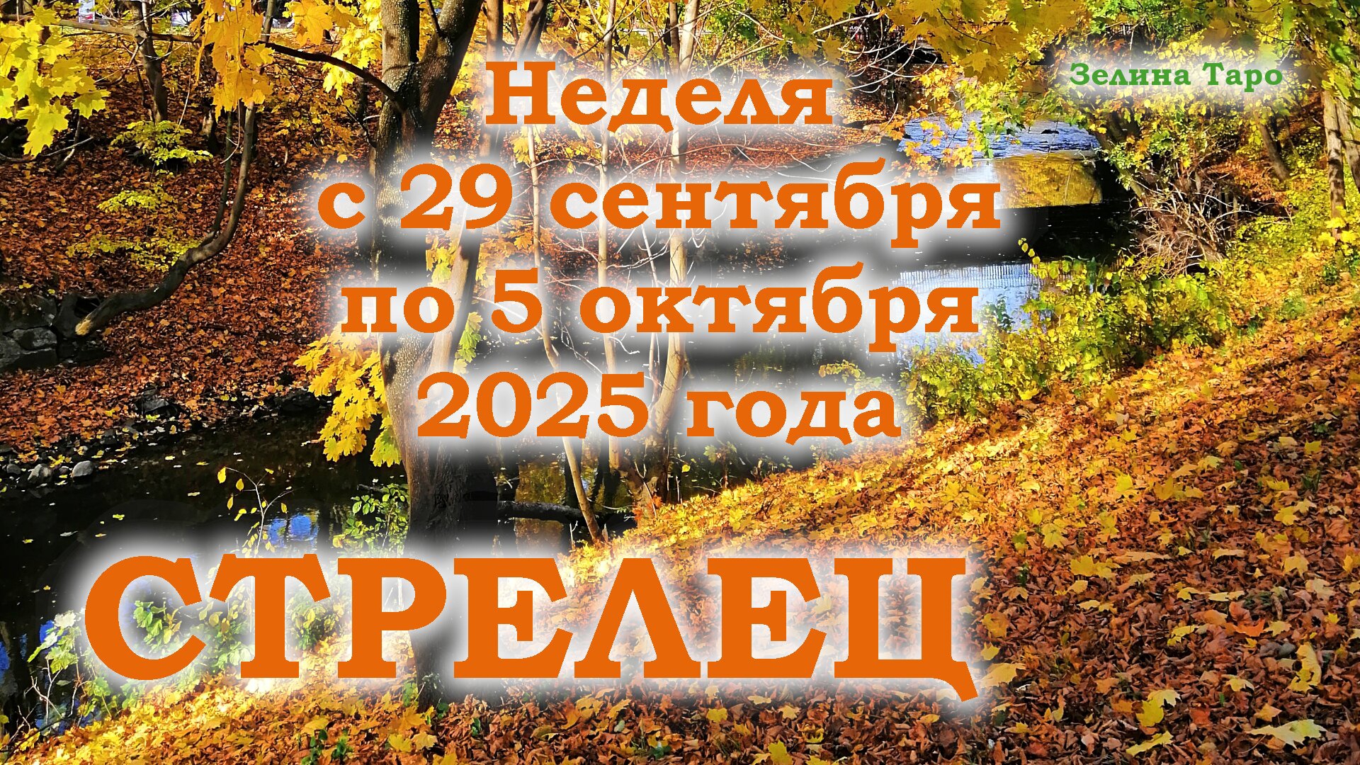 СТРЕЛЕЦ | ТАРО прогноз на неделю с 29 сентября по 5 октября 2025 года смотреть онлайн