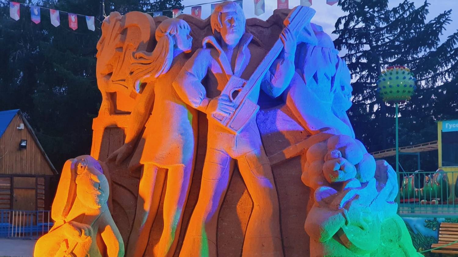 Песочные скульптуры #песочныескульптуры смотреть онлайн