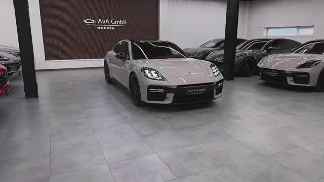 Porsche Panamera GTS 2025 - Интерьер и Экстерьер смотреть онлайн