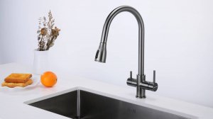 Пошаговая видеоинструкция: как самостоятельно подключить смеситель для кухни LANGE