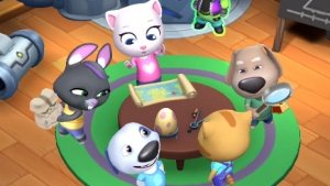 Говорящий Том: гонка на время