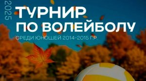 Турнир по волейболу