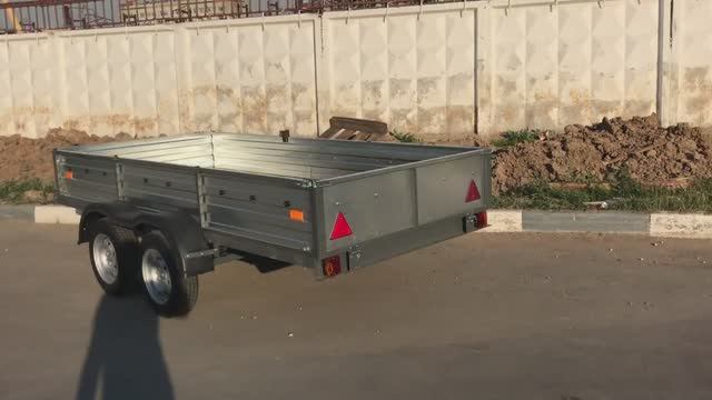 Двухосный прицеп Славич 325Д смотреть онлайн