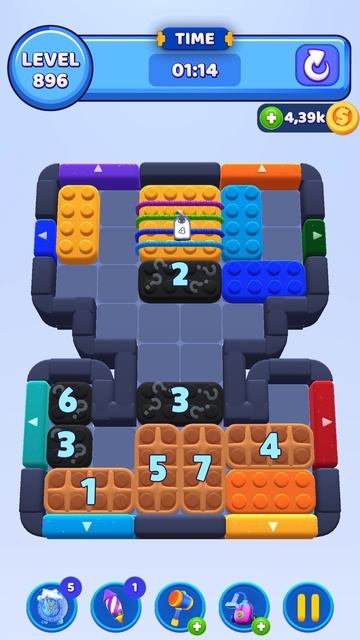 Color Block Jam 896 Уровень смотреть онлайн