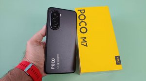 POCO M7 4G 6/128Gb Распаковка и Первое Знакомство