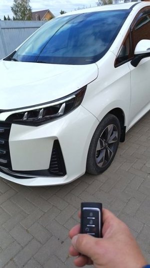 GAC trumpchi m6 штатный автозапуск автомобиля