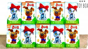 🐶 Сюрприз Mix! 🐩ДВОРНЯШКИ🐕 SWEET BOX  Новая серия🧸Распаковка мармелада с игрушкой 🎁 Кто попадёт