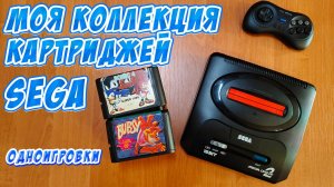 Моя коллекция картриджей Sega #2. Одноигровки, голыши