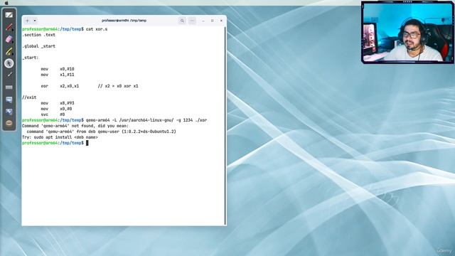 10.3 -XOR logical operation in arm assembly programming смотреть онлайн
