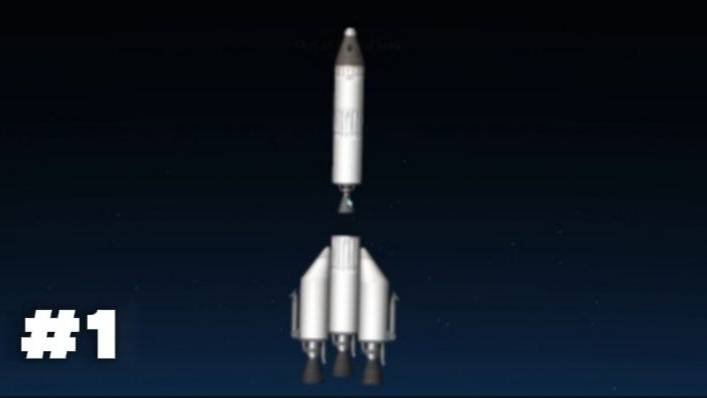 Запускаем ракету I space flight simulator смотреть онлайн