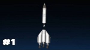 Запускаем ракету I space  flight simulator