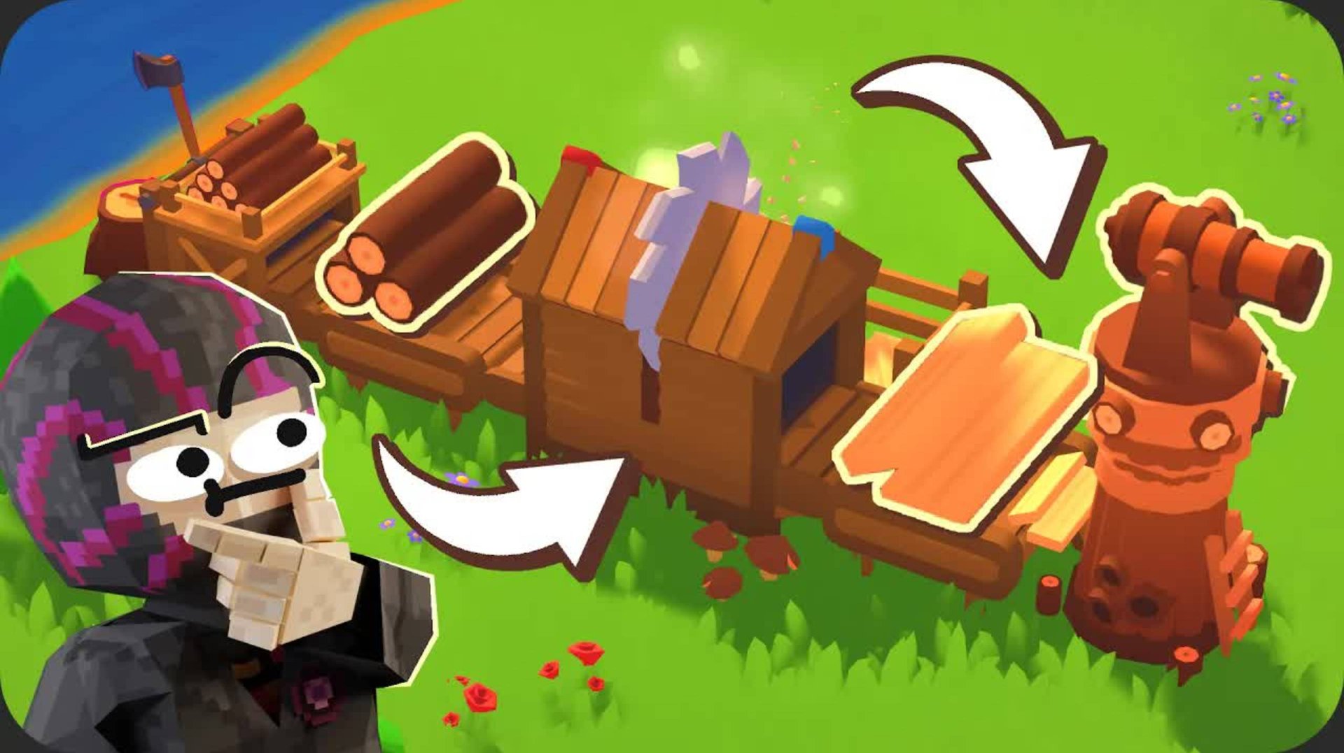 Создавай ЗАВОД для ОБОРОНЫ - Tower Factory ( Obsidiane time) смотреть онлайн