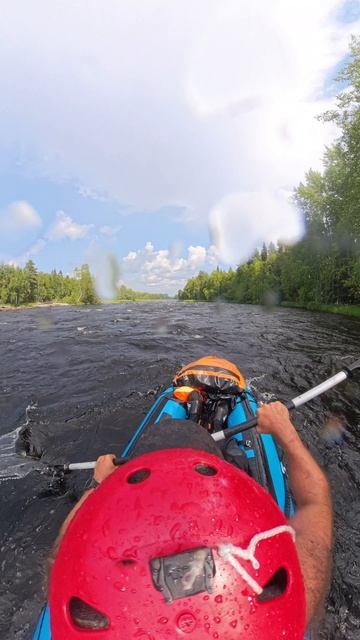 Краснобыстрый порог, река Кереть, Карелия смотреть онлайн