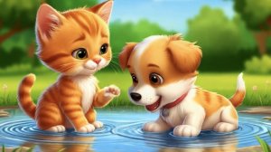 Песенка для Котёнок и щенок 1 часть