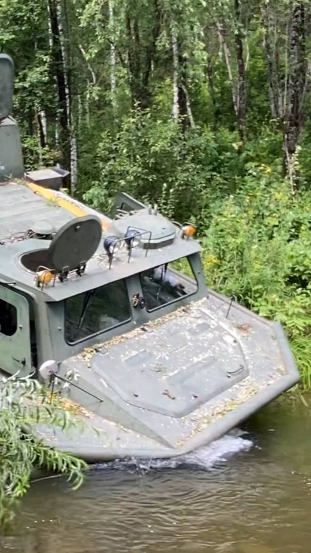 МТЛБ во всей красе на горной речке ♥️