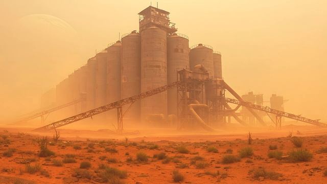 MACHINERY SLEEPS ｜ Dark Dystopian Ambient ｜ Post-Apocalyptic Soundscape ｜ Ambience, Background