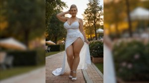 Элегантные платья на красивых пышных женщинах после 40