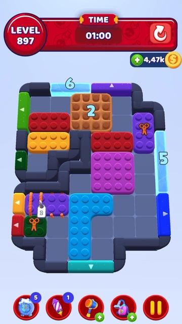 Color Block Jam 897 Уровень смотреть онлайн